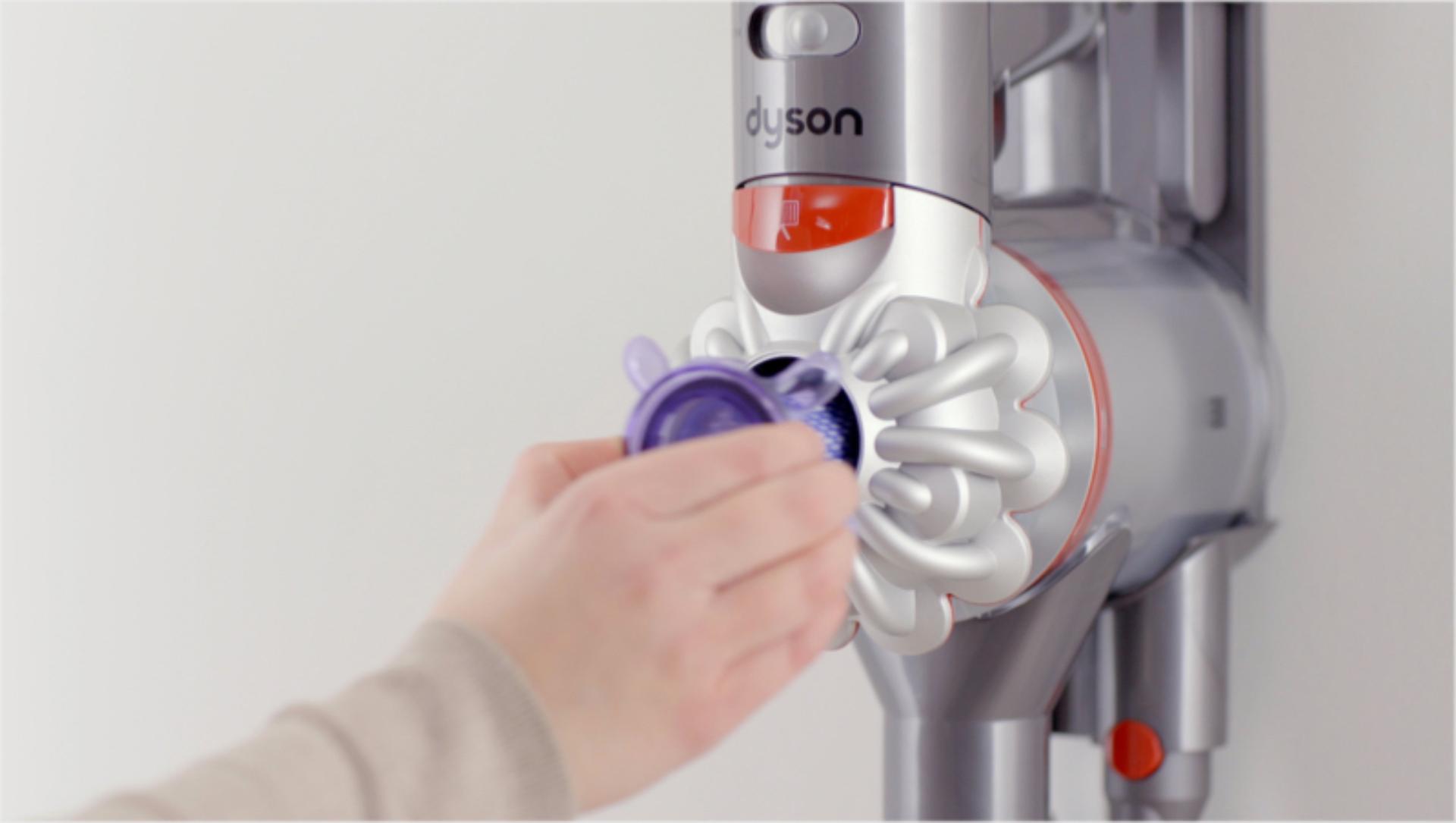 Siklon aksamından çıkarılmış A filtresi