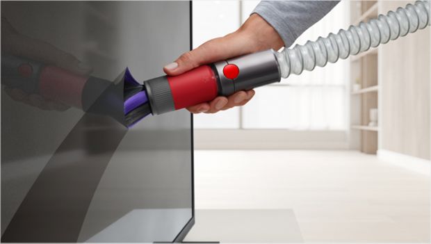 Scratch-free dusting brush 