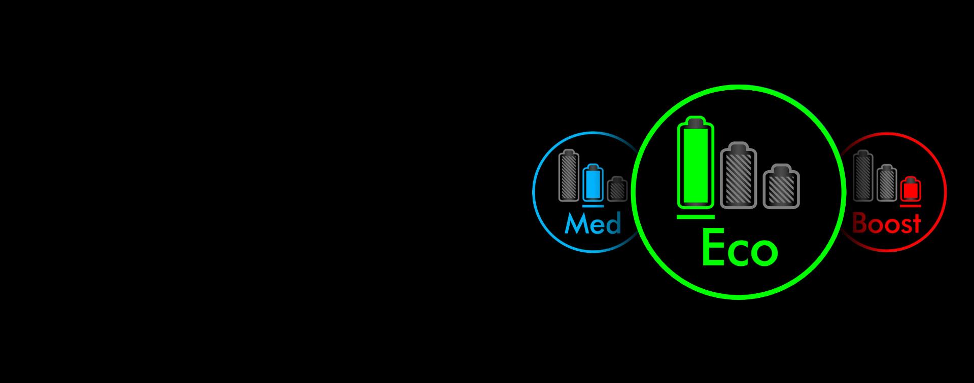 Image showing the power modes of the Dyson V12 Origin