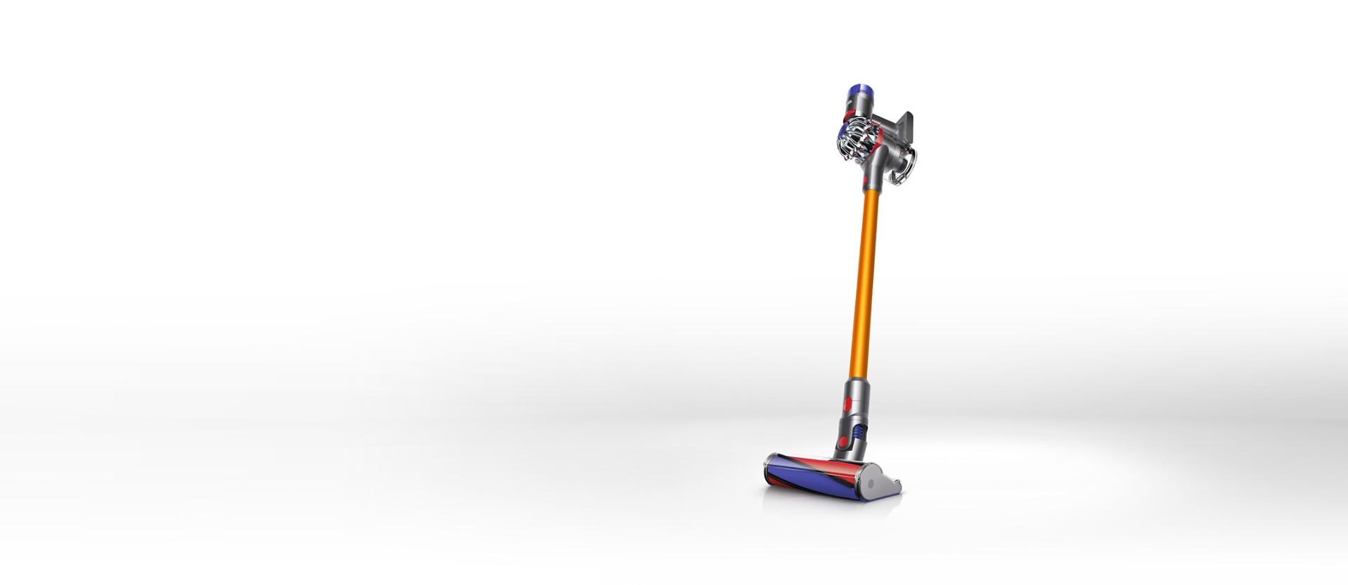 Two Dyson V8 vacuum cleaners