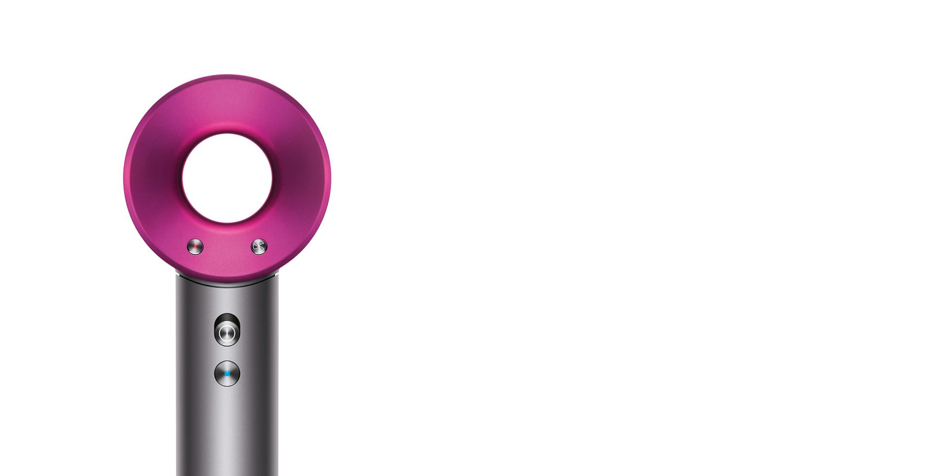 مشهد أمامي لمجفف الشعر Dyson Supersonic™.