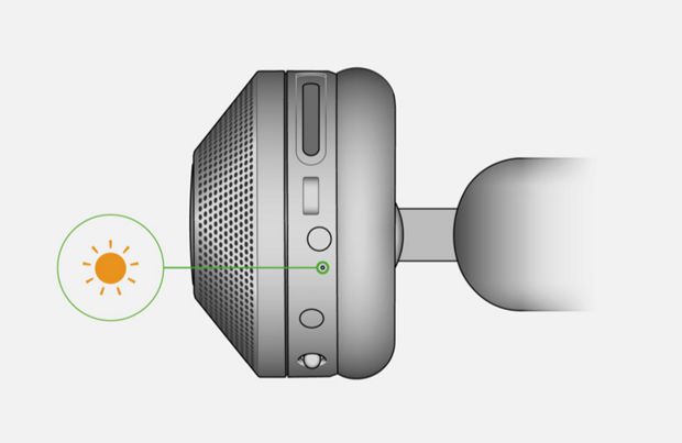 The flashing amber LED indicates your battery is very low.