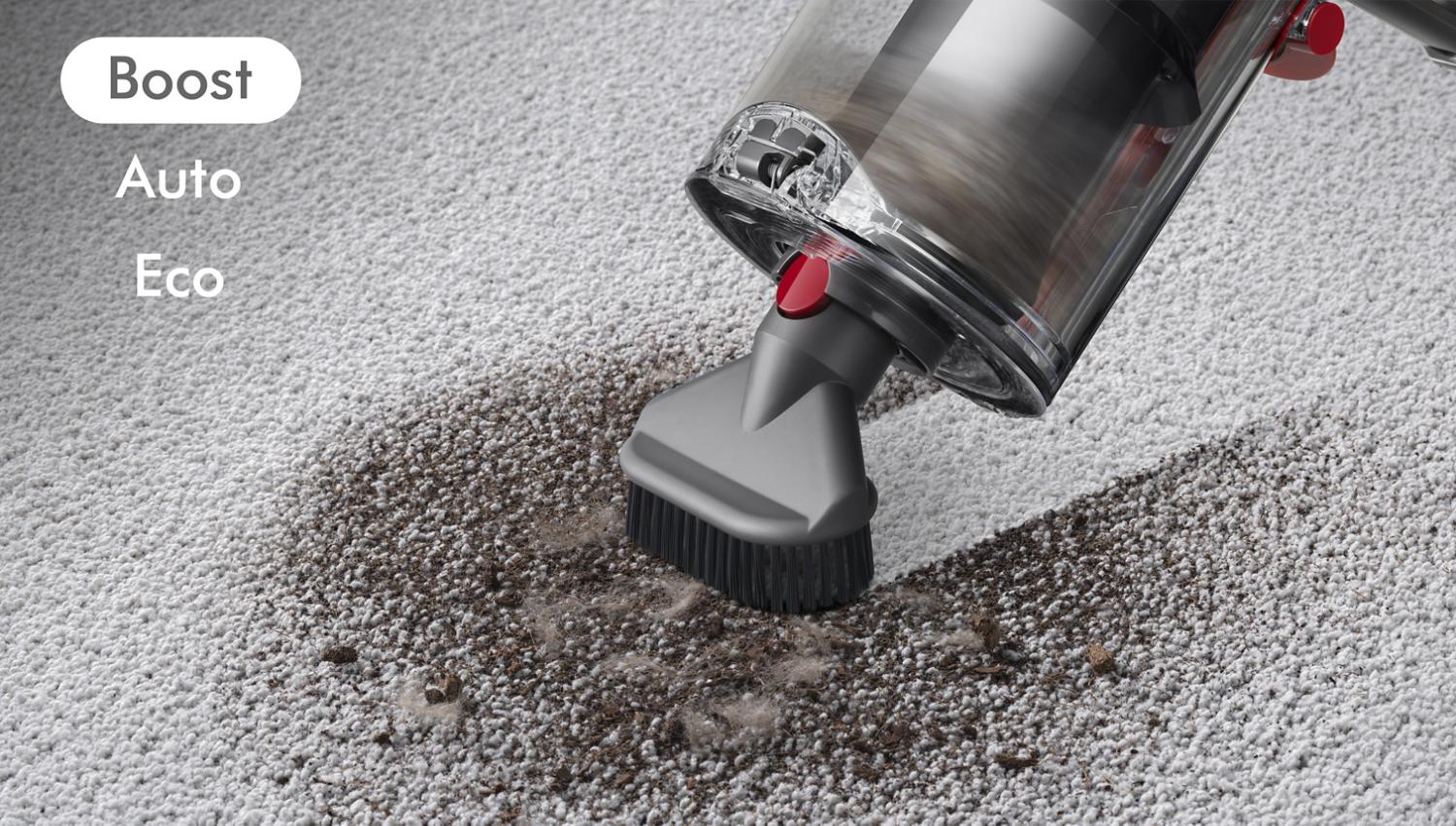 Stubborn dirt brush tool cleaning carpet