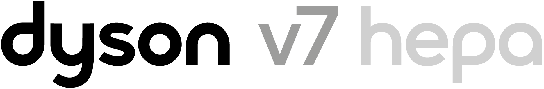 Dyson V7 Hepa vacuum logo Dyson V7 Hepa vacuum logo