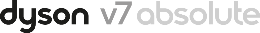 Dyson V7 absolute black vacuum logo Dyson V7 absolute black vacuum logo