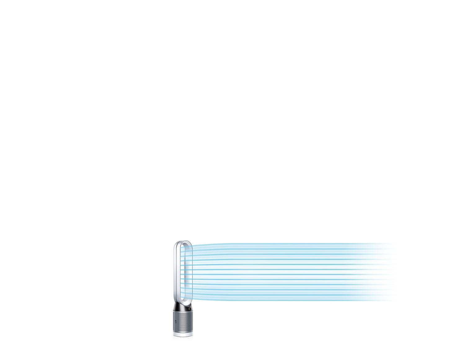 dyson pure cool cleans every corner properly