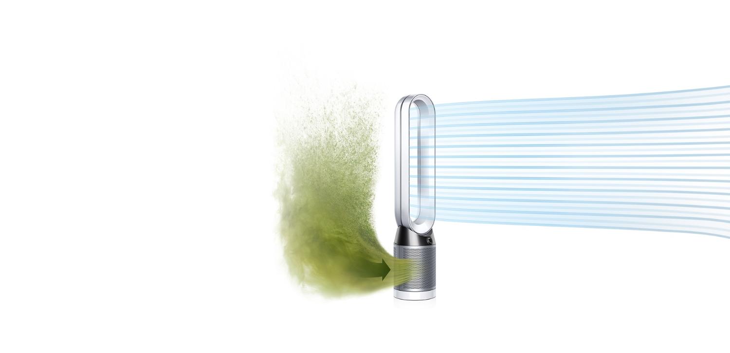 dyson pure cool purifies every corner properly