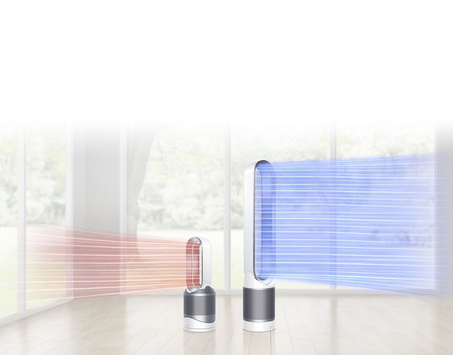 Dyson purifier range