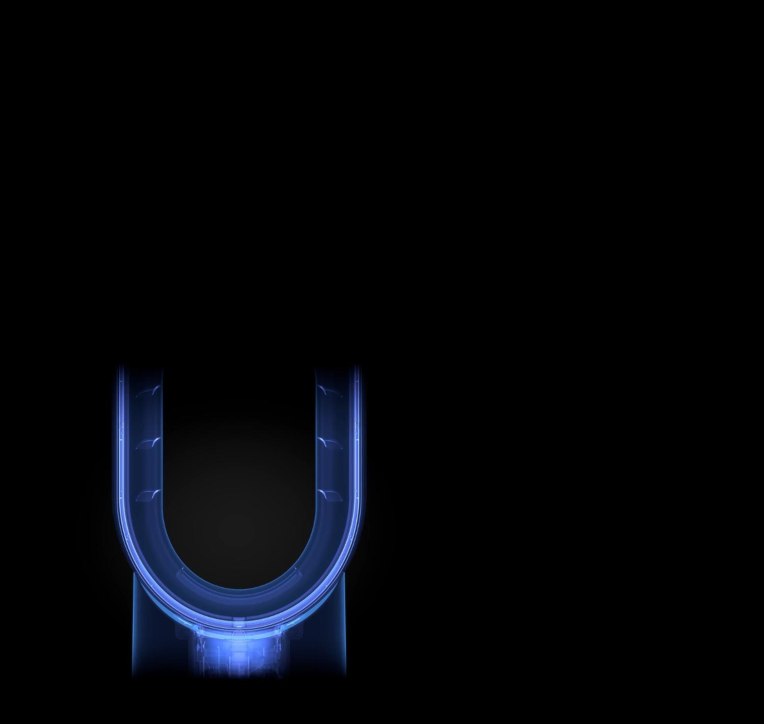 Flux d’air de l’humidificateur Dyson
