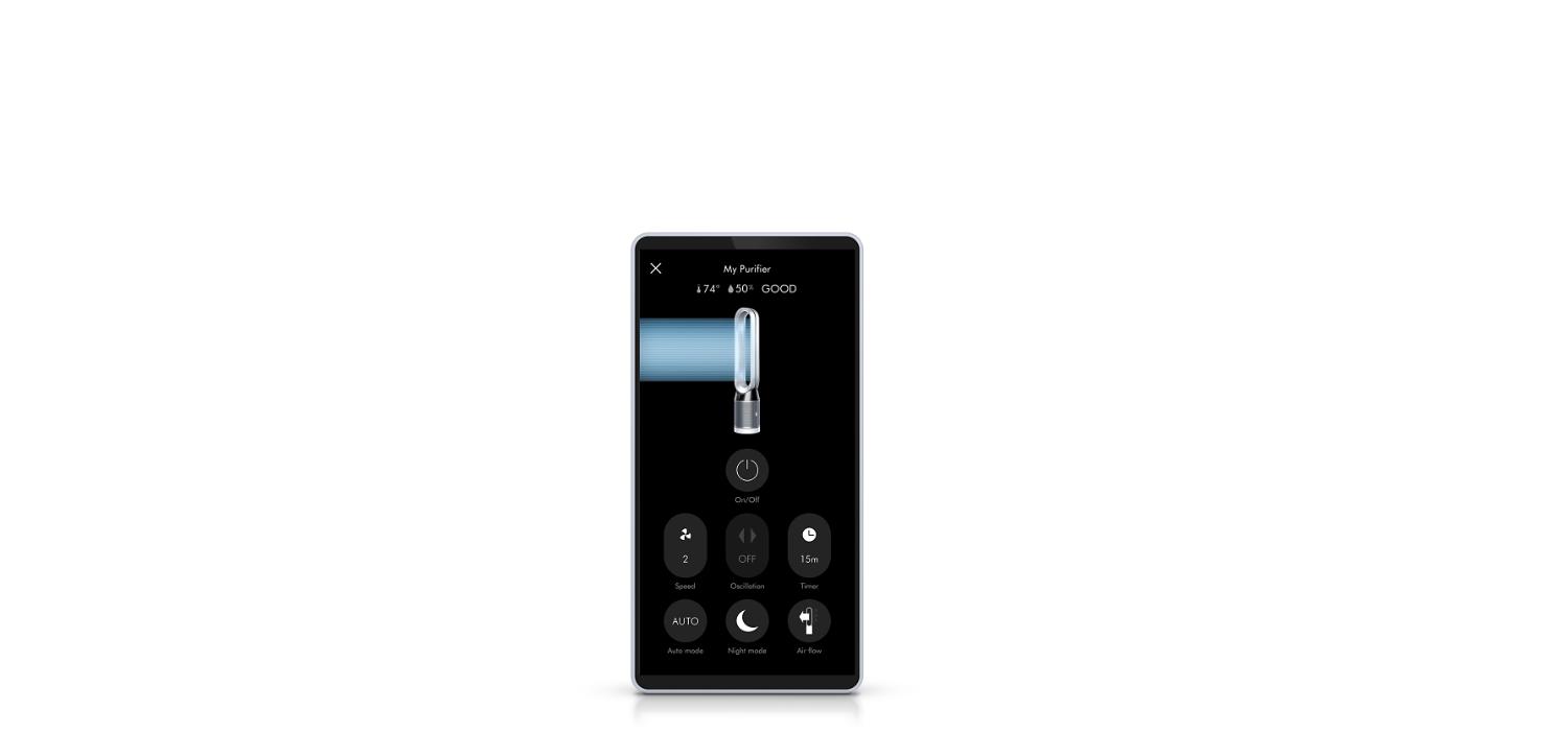 Dyson Pure Cool Link app control from anywhere