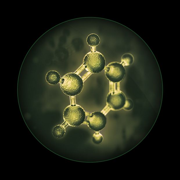 Benzol és VOC ábra