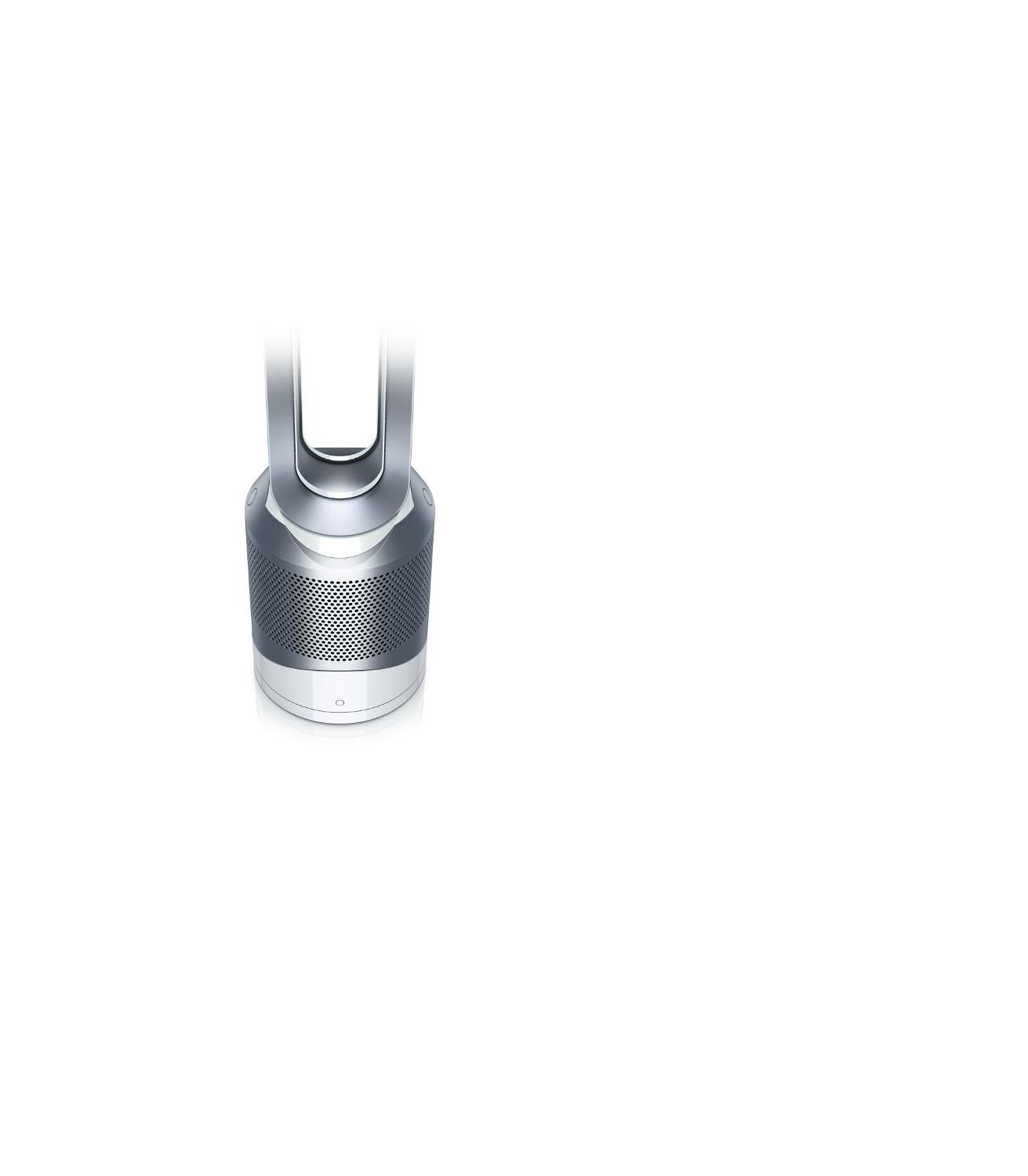 Dyson Pure Hot + Cool Link™ purifier heater from above
