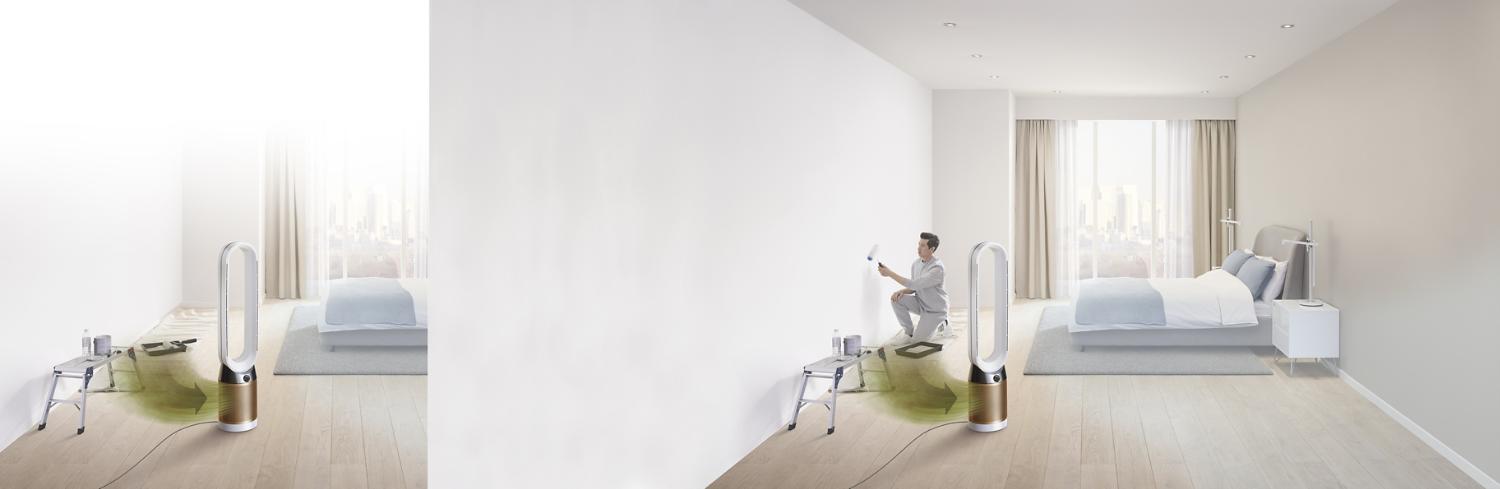 Dyson Pure Cool™ purifier in family room