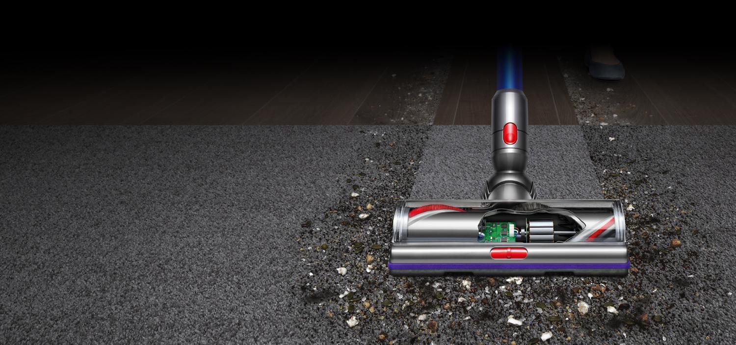 Teilaufnahme der Torque-Drive-Bodendüse