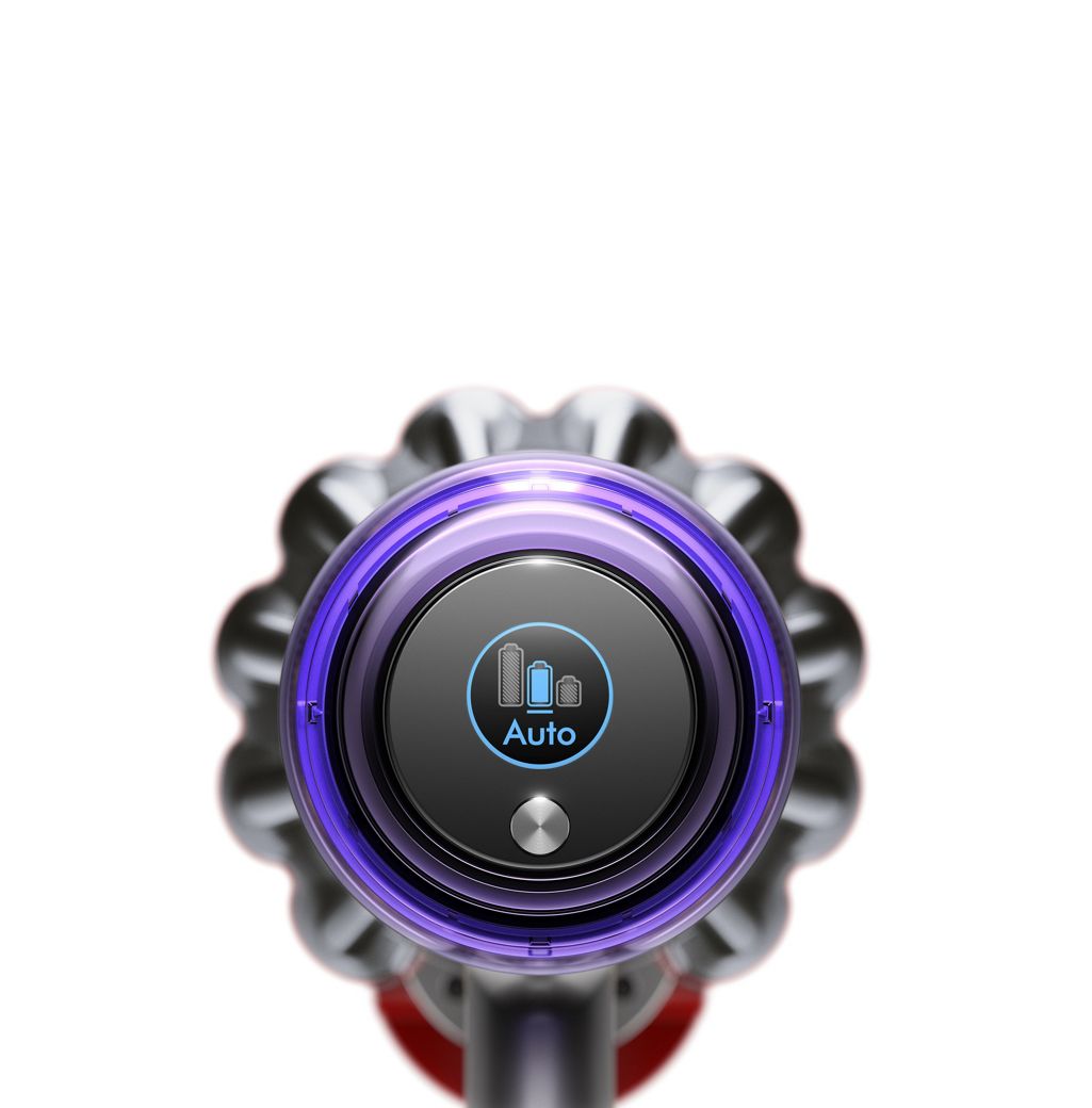 Dyson V11 Cordless Vacuum Cleaner Overview Dyson V11 Vacuum Screen Showing Auto Mode