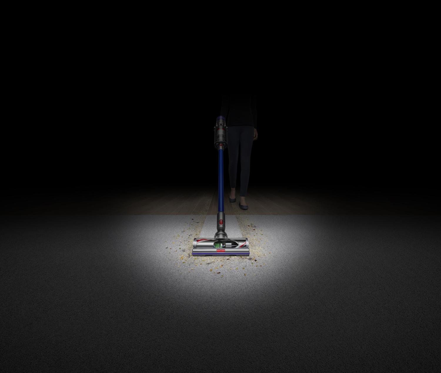 Dyson V11 Absolute vacuum cleaner cleaning carpet