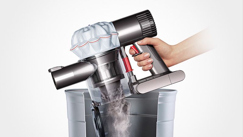  Dyson bin emptying mechanism