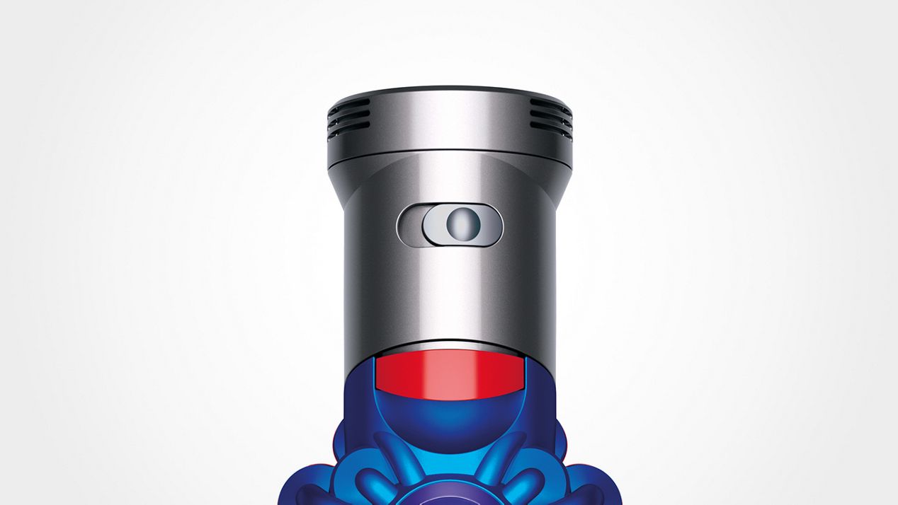 Close up of Dyson V7 power modes