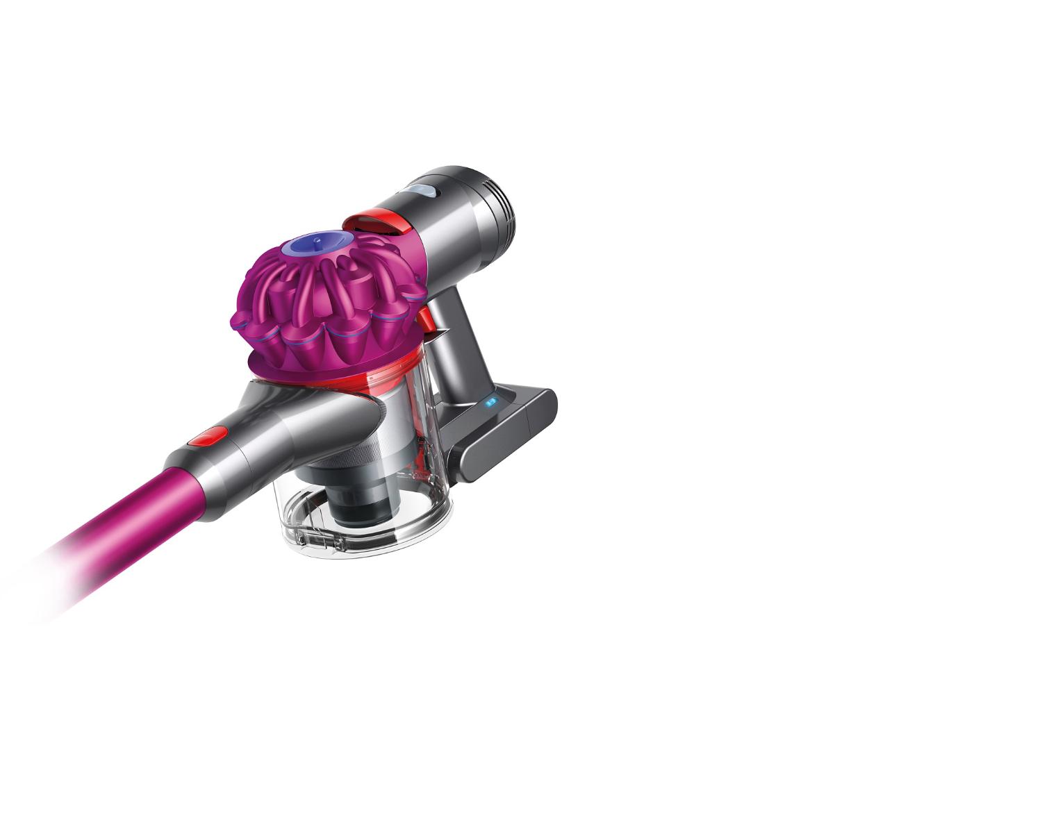 Dyson V7™ vacuum airflow schematic