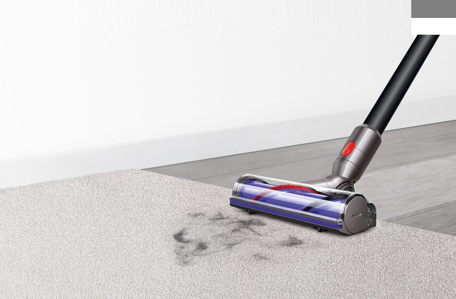 Dyson cleaner head on carpet