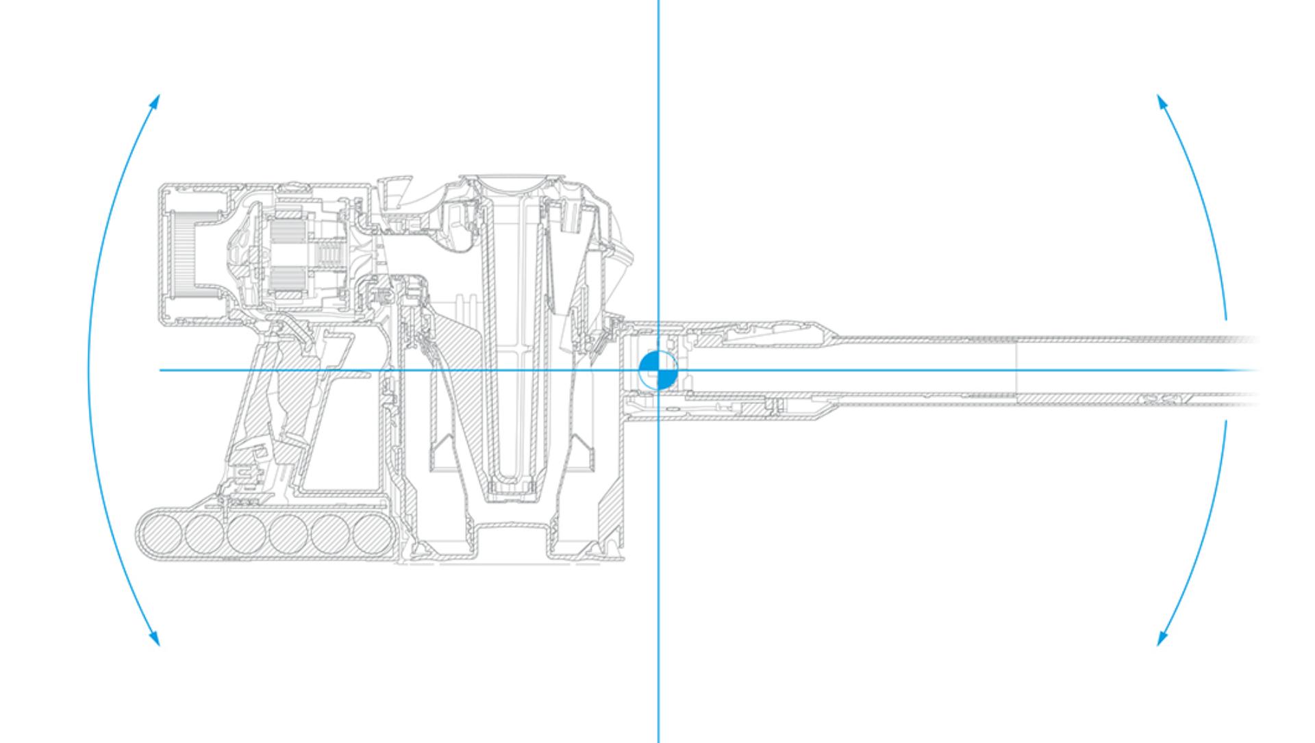 שואב האבק Dyson V8