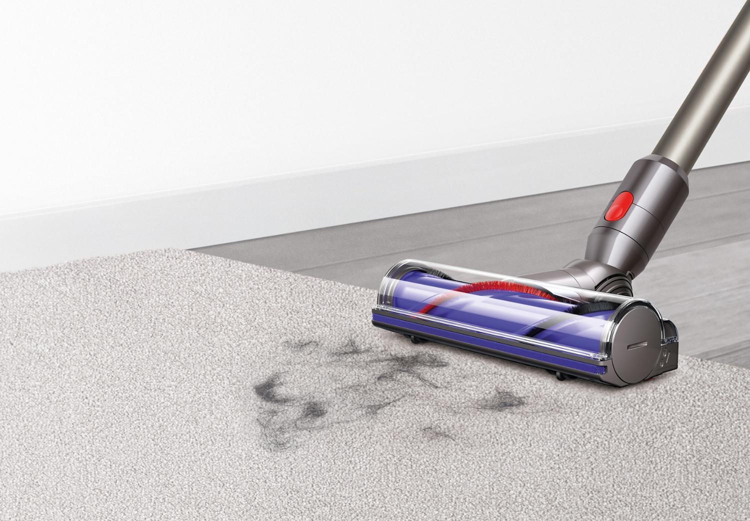 Deep cleans carpets.