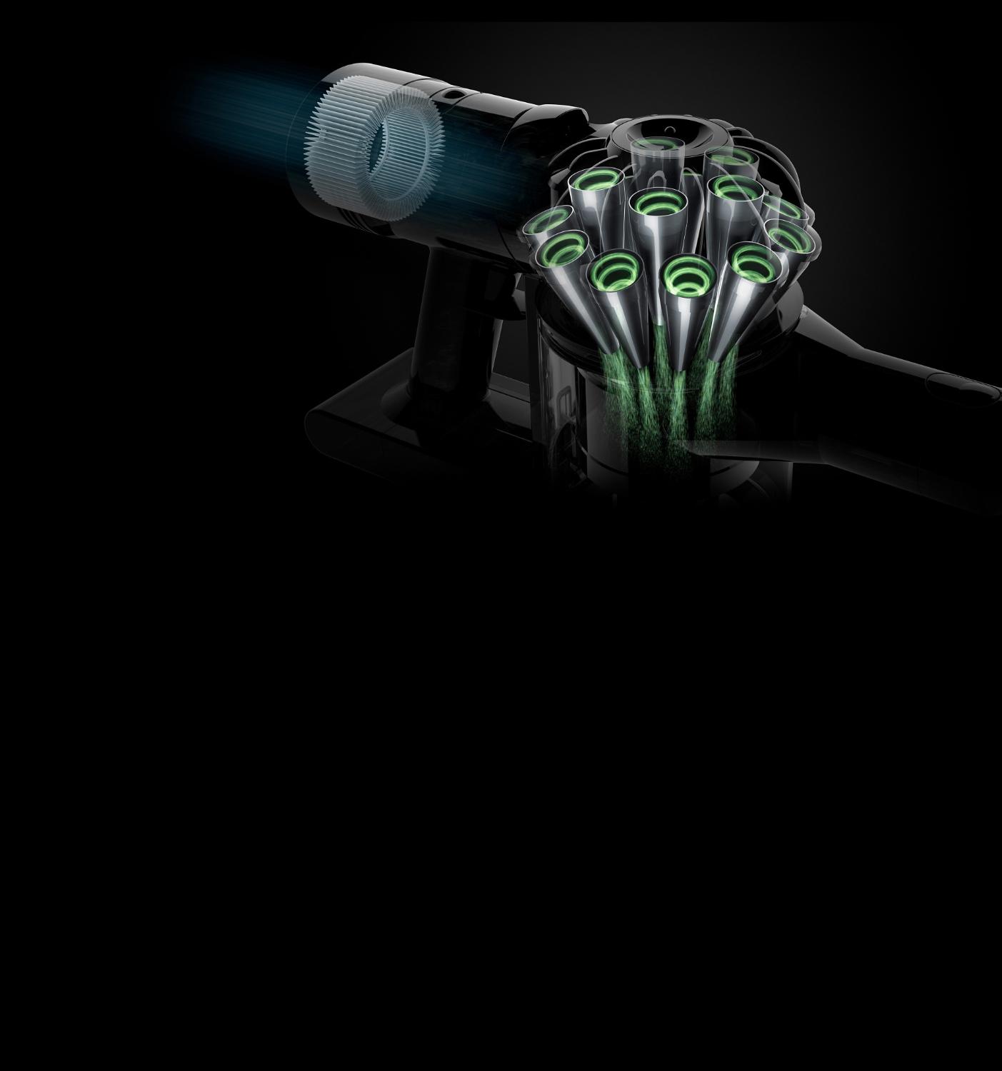 Dyson cyclone airflow schematic