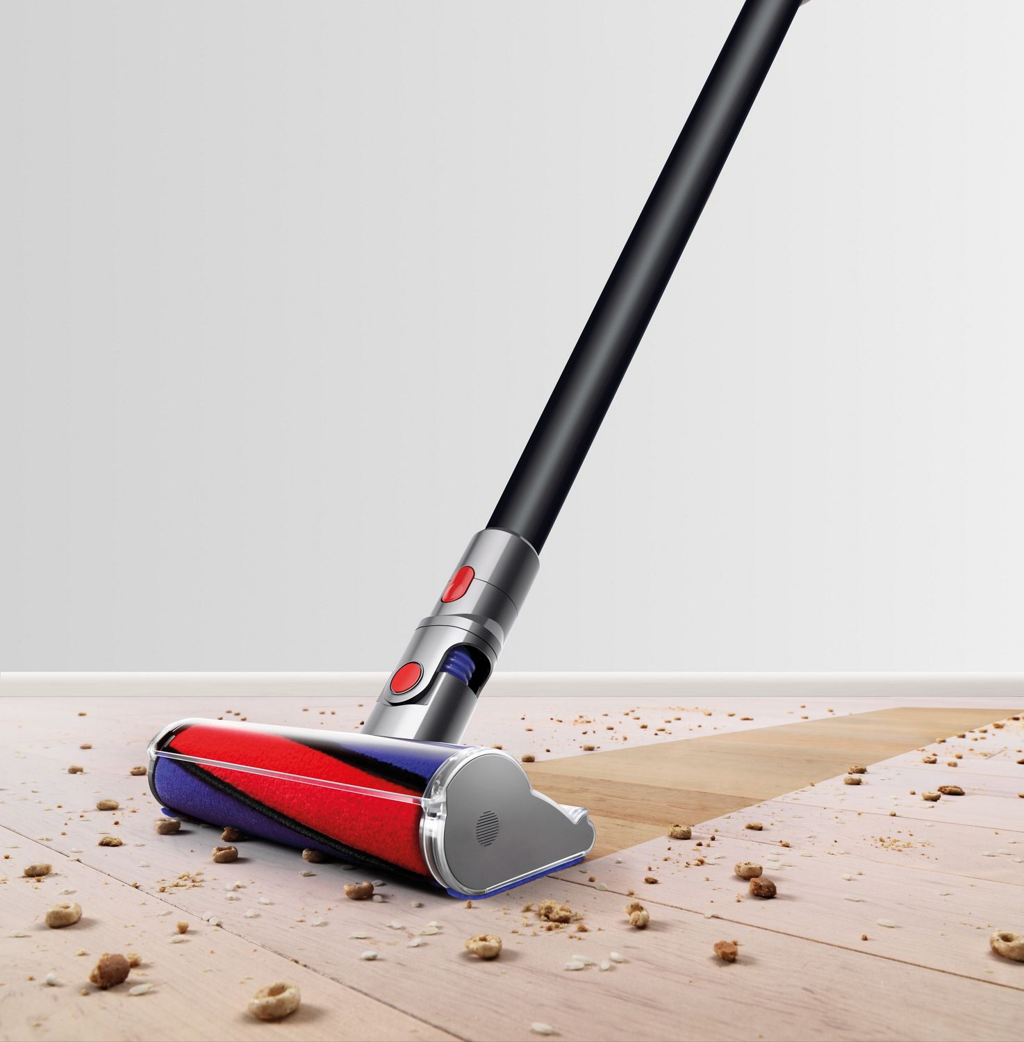  Vacuum head on hard floor