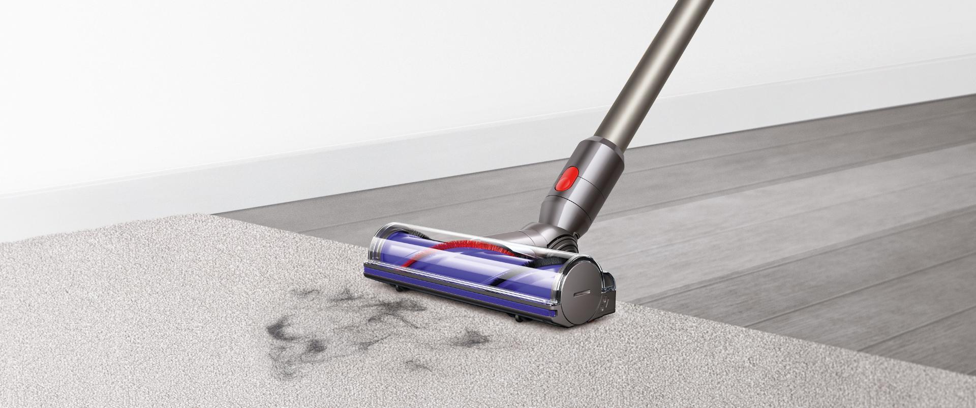  Vacuum head on carpet