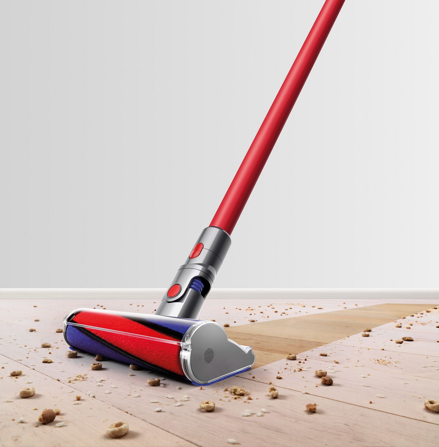  Vacuum head on hard floor