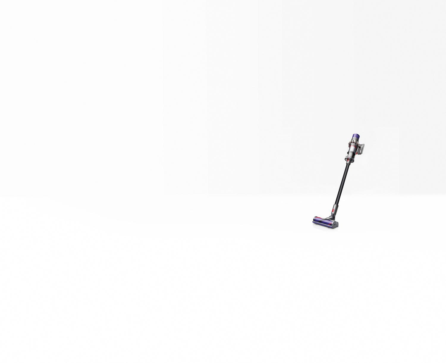 Detailopname van Dyson V10 stofzuiger