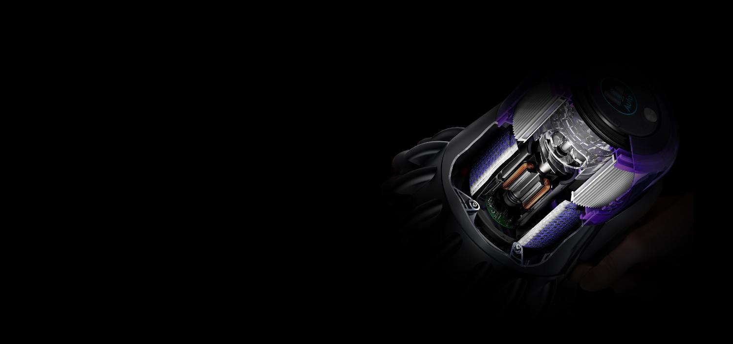 The Dyson Hyperdymium™ motor