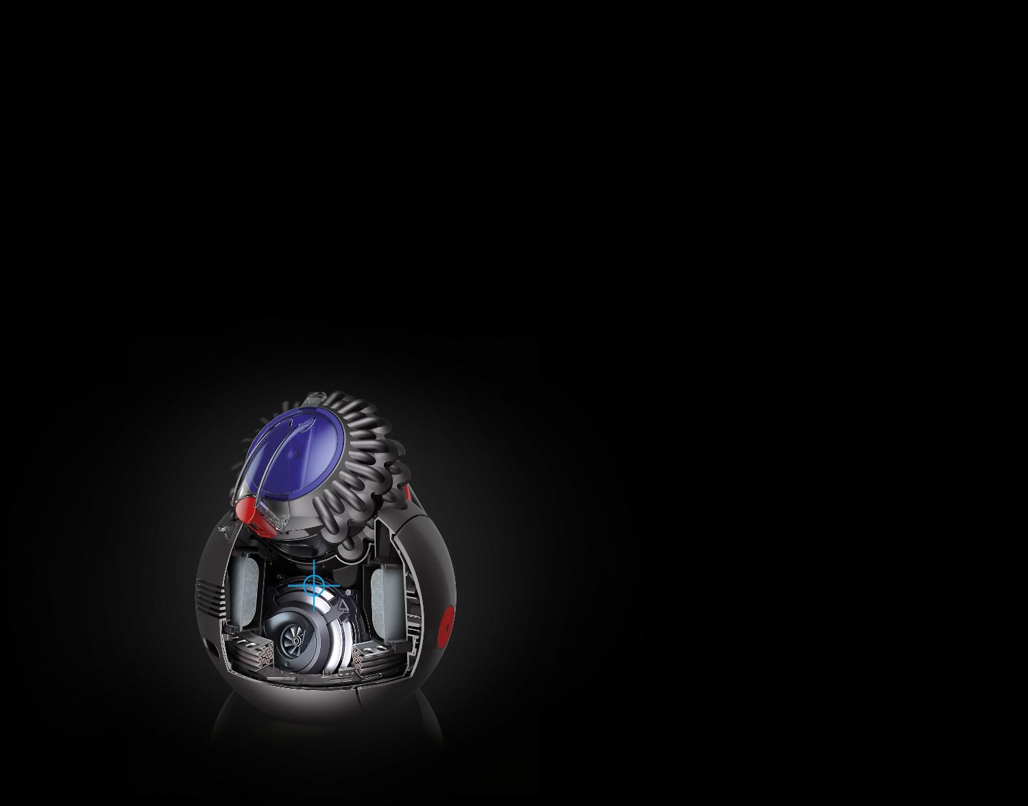 Self-righting Dyson Big Ball™ vacuum