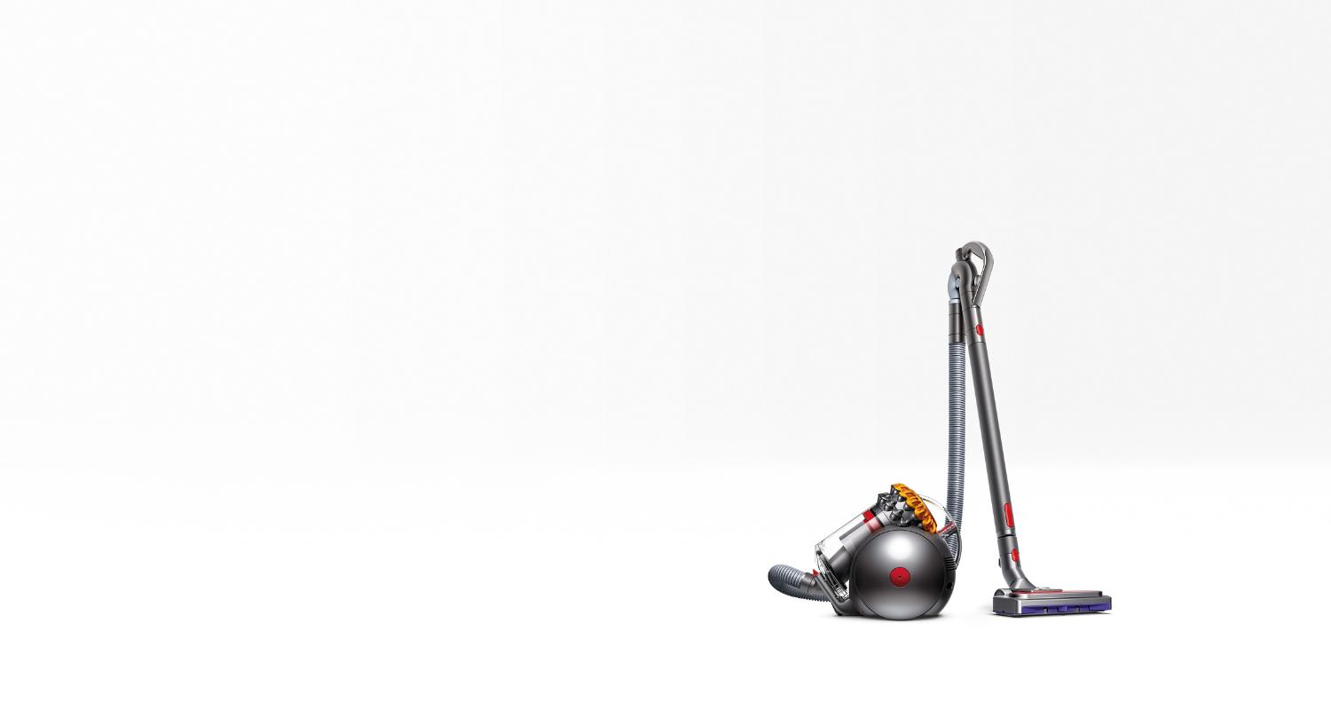 Dyson Big Ball vor einem weißen Hintergrund.