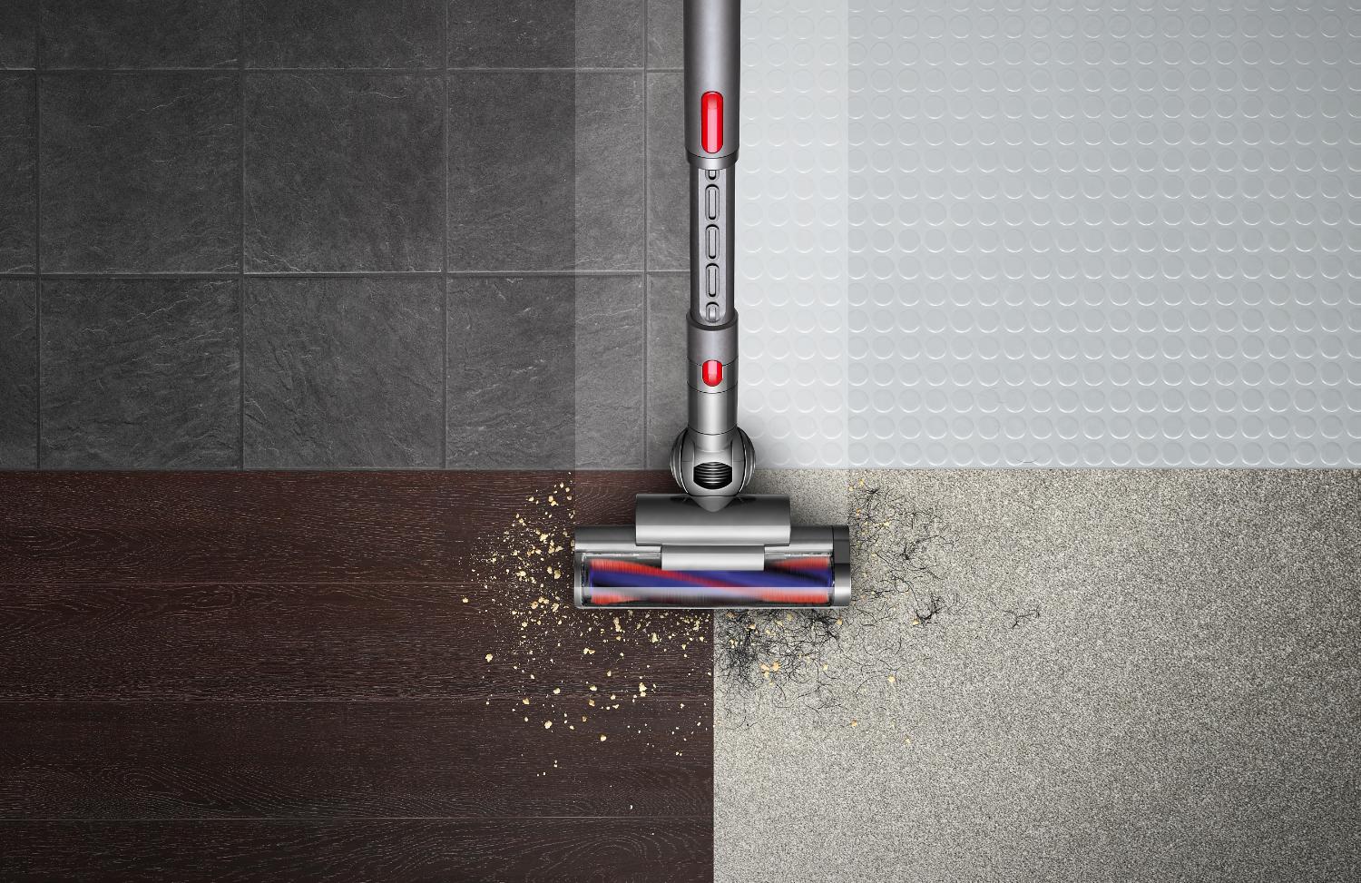 Dyson brush head from above