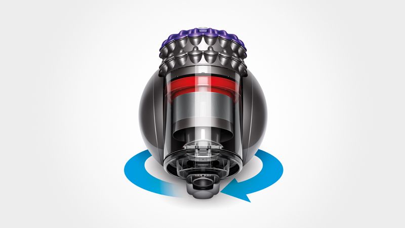 Rotating Dyson vacuum