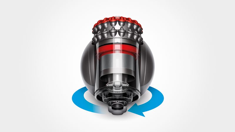 Rotating Dyson vacuum