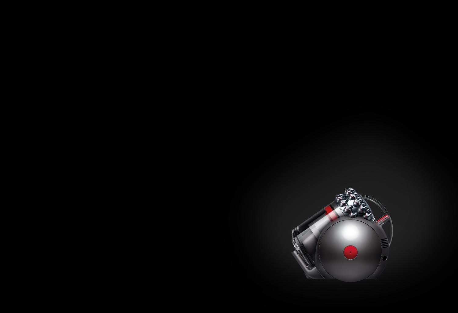 hero Dyson Cinetic™ Big Ball vacuum in profile