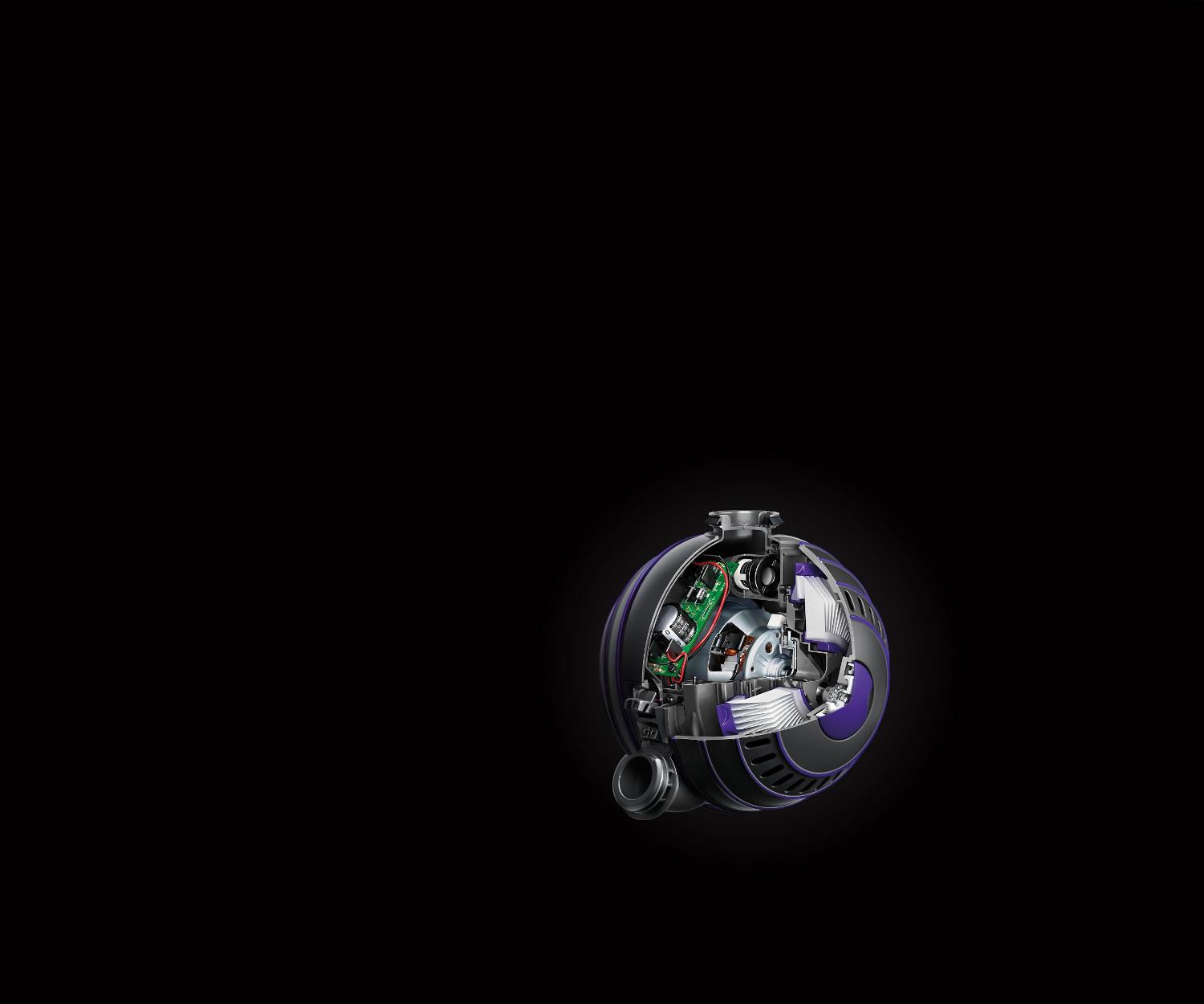 Dyson Ball cutaway
