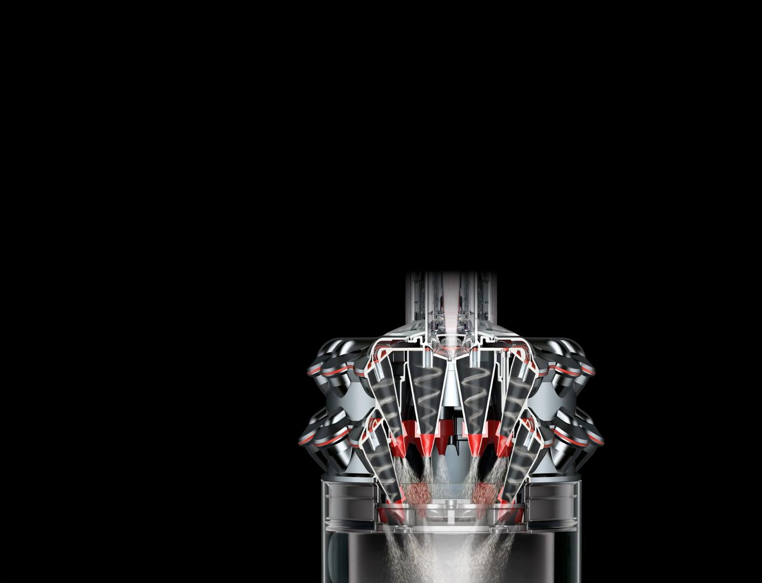 Dyson cyclone airflow schematic