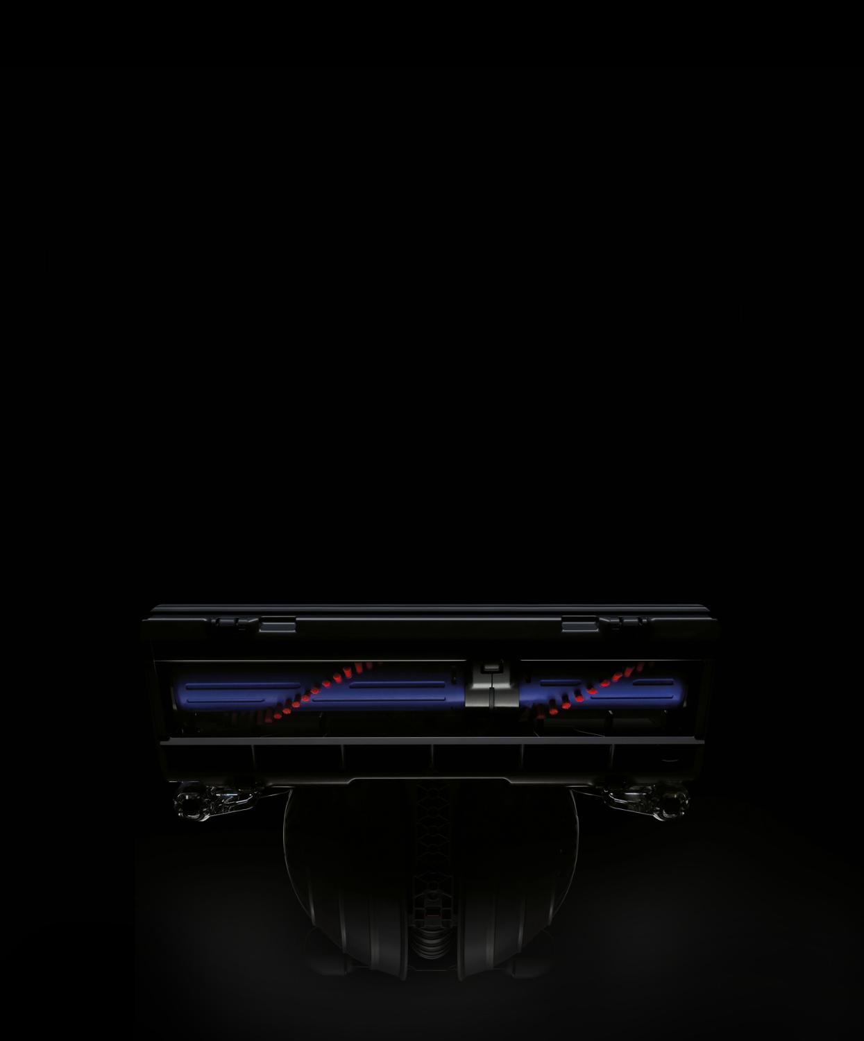 Dyson brush bar cutaway