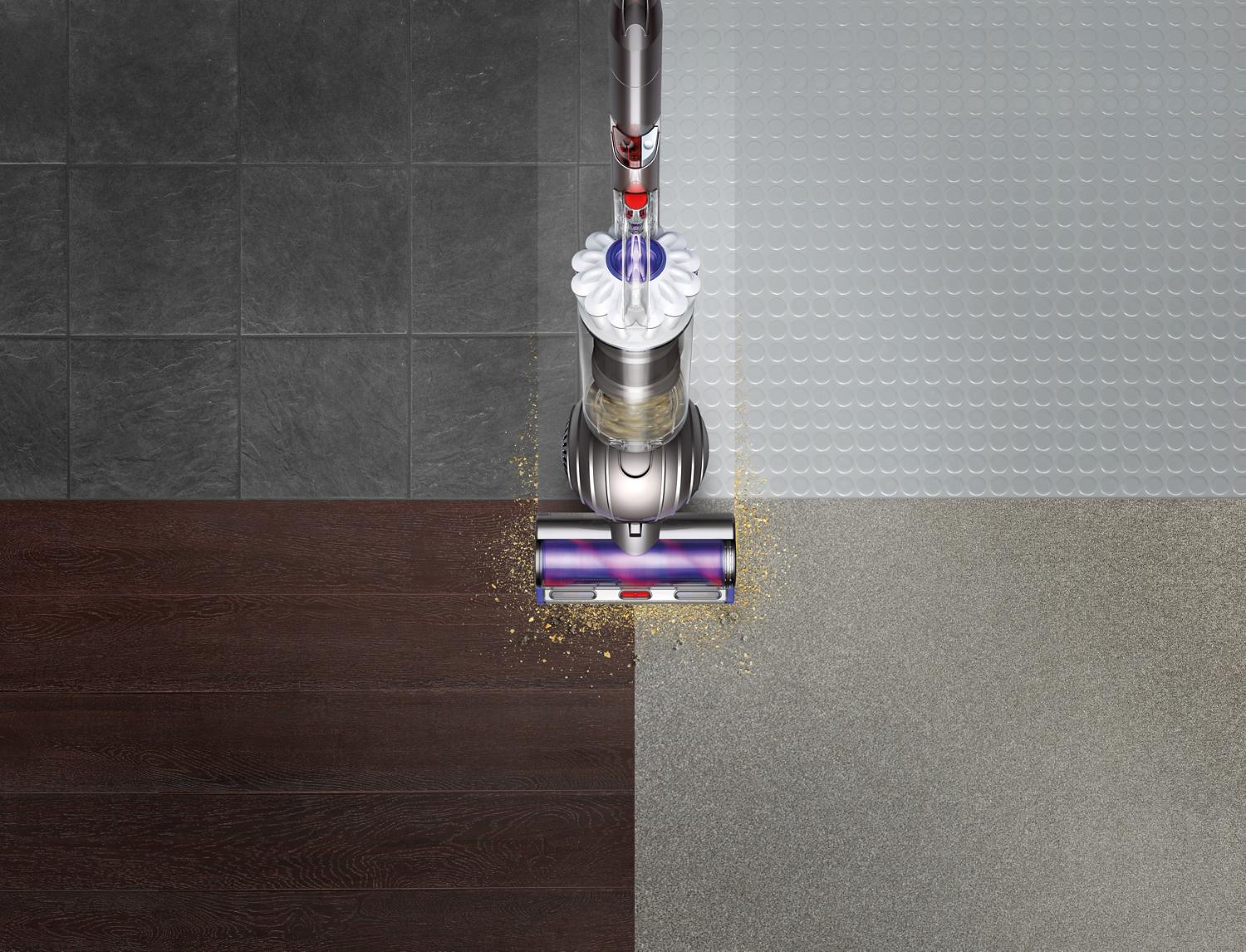 Powerful performance on carpets and hard floors.