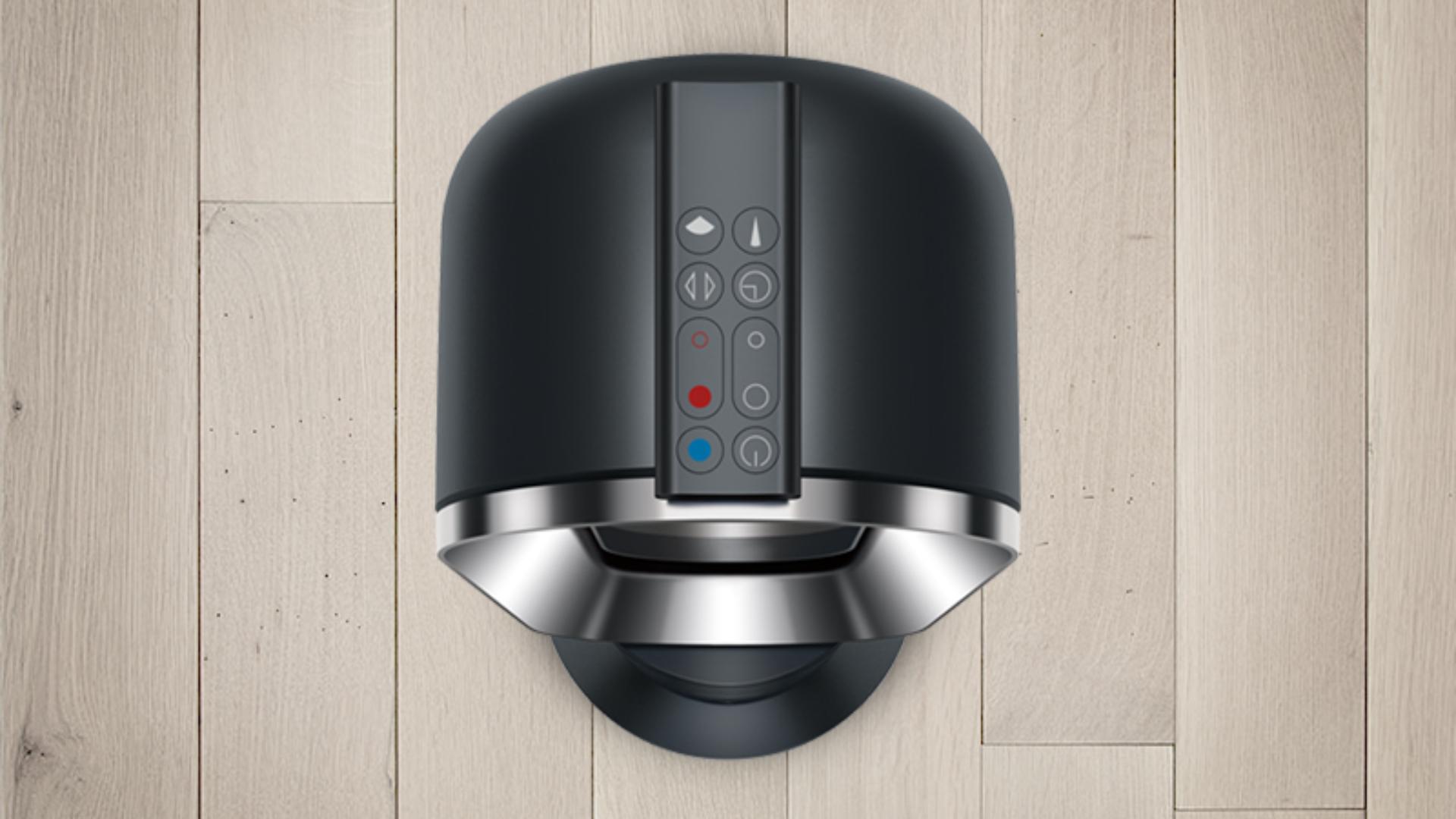 Remote control on Dyson fan heater