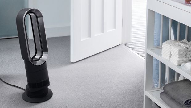 Dyson fan heater tilted