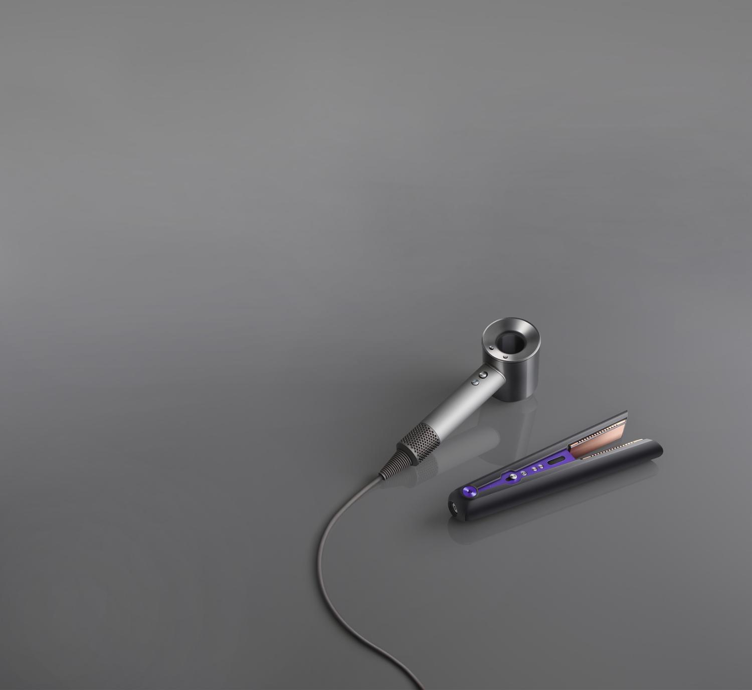 The selection of Dyson professional hair care machines