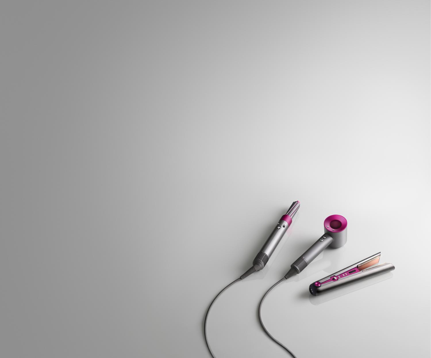 Dyson hair care product selection