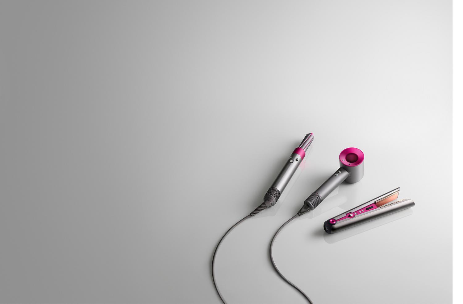 Dyson Airwrap™ styler, Dyson Supersonic™ hair dryer and Dyson Corrale™ straightener