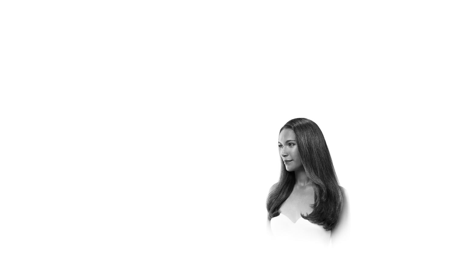 Firm smoothing brush with straight-haired model