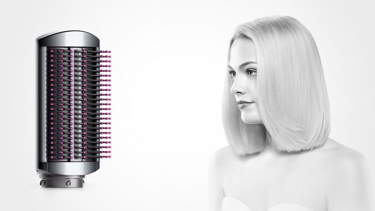 3 precise speed settings dyson airwrap soft smoothing brush