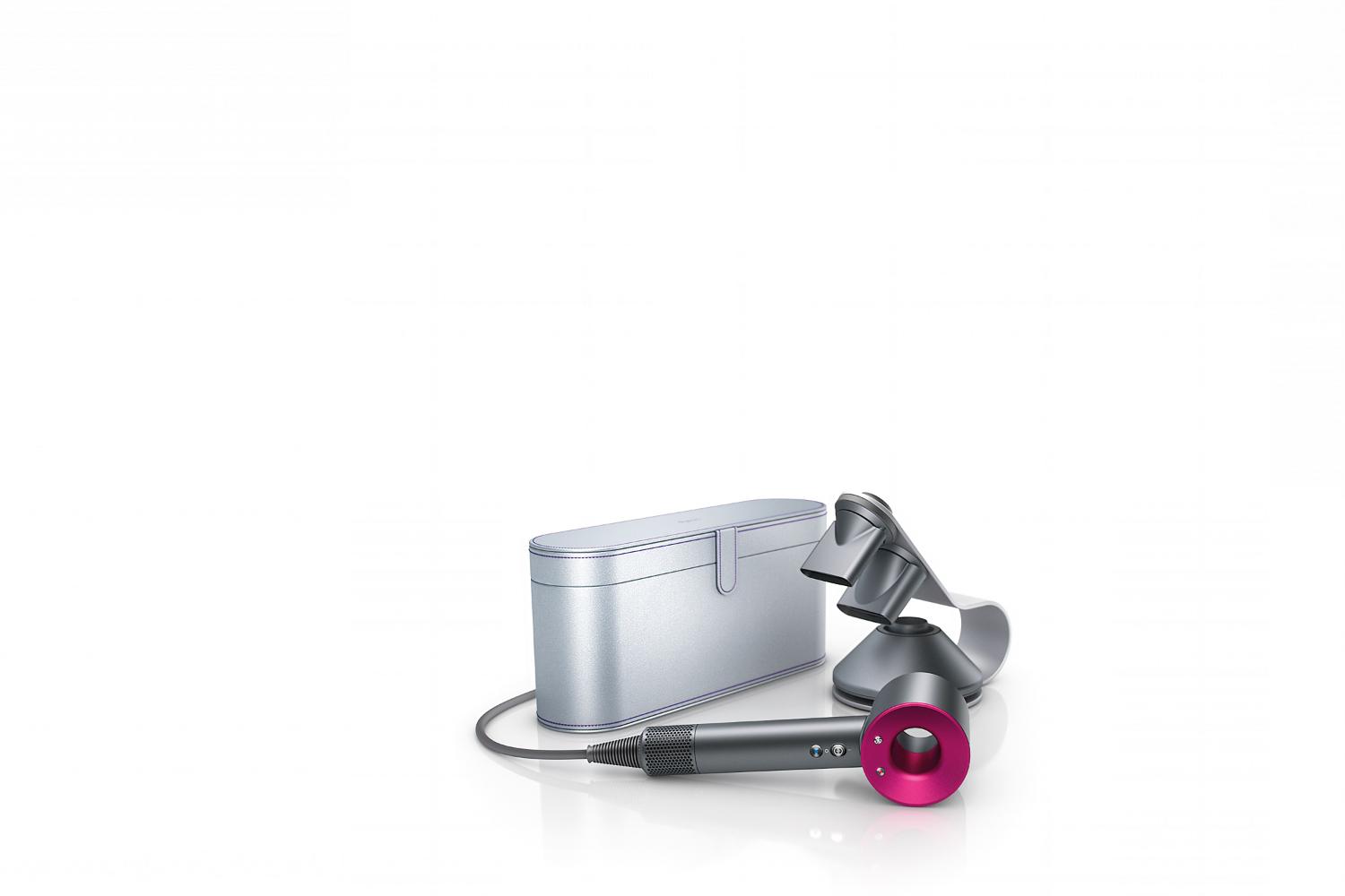 Dyson Supersonic™ hair dryer with presentation case and stand
